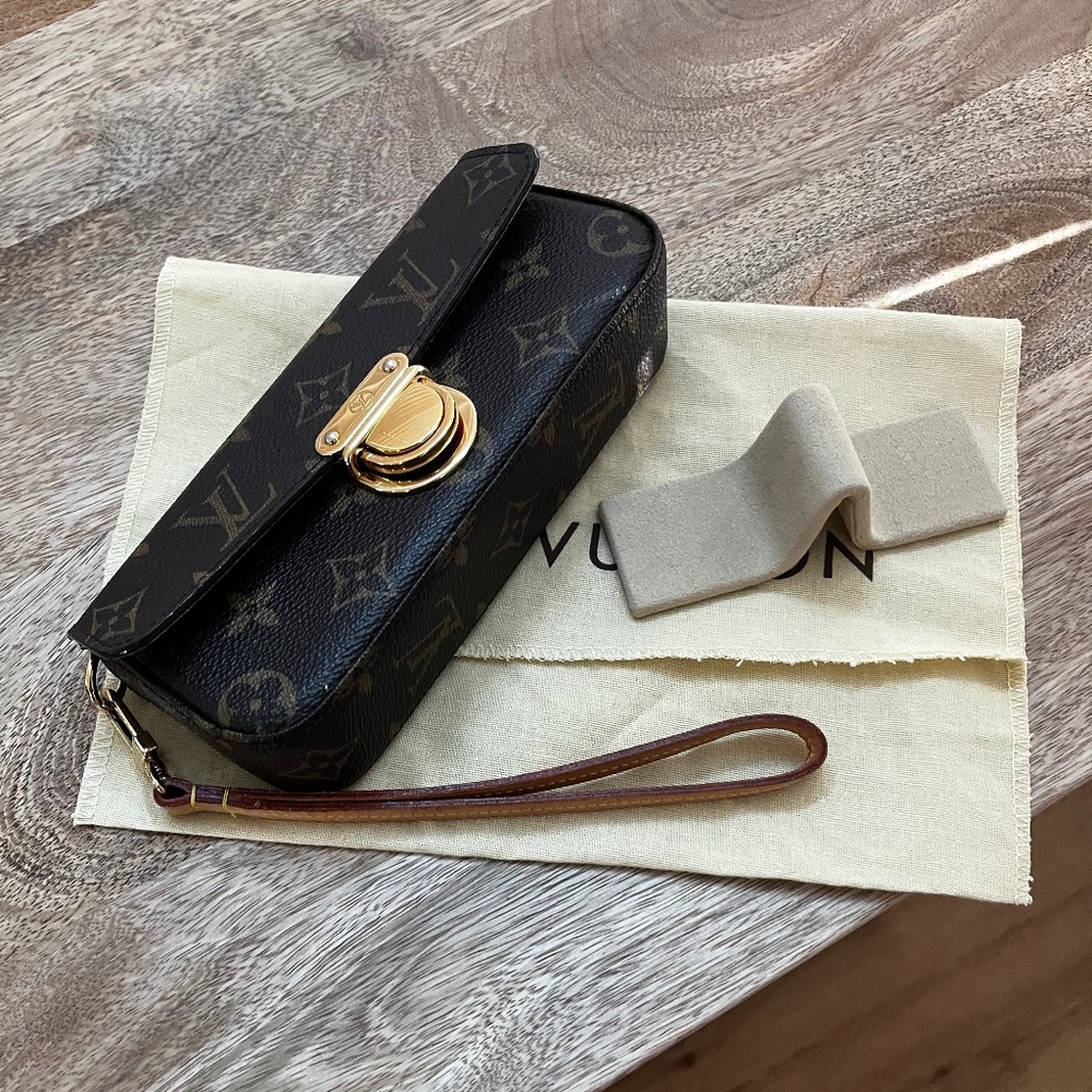 Louis Vuitton Sunglasses Case (detachable wristlet and magnetic sunglasses holde